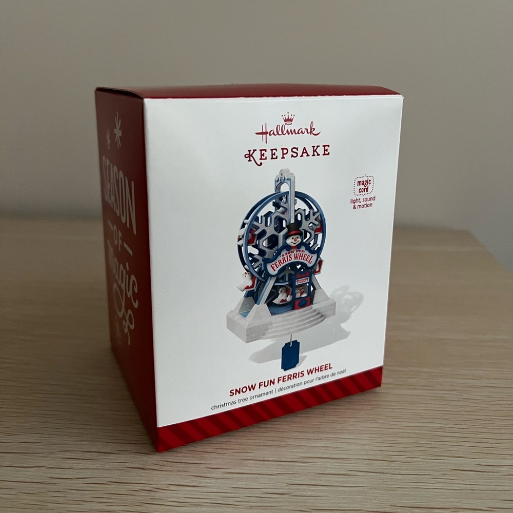 2014 Snow Fun Ferris Wheel Hallmark Ornament